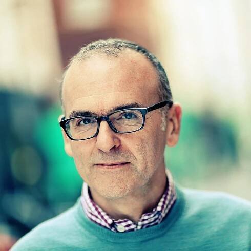 John Owen (Studio of Art & Commerce, London) - a Linkedin headshot by Julian Hanford