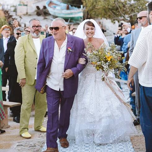 Jaime Winstone’s Sicilian Wedding Featured 19 Bridesmaids and an Elvis Solo From the Father of the Bride
