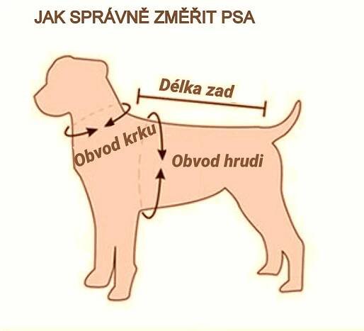 Pláštěnka pro psy FORKS, nepromokavý obleček
