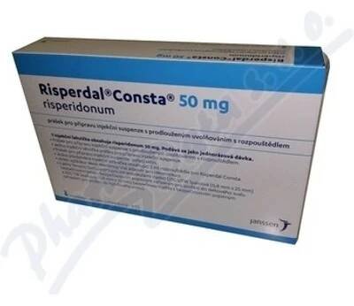 RISPERDAL CONSTA 50MG INJ PLQ SUS PR