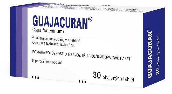 Guajacuran 200 mg 30 obalených tablet