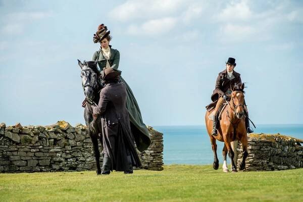 Poldark - Episode 1 - Z filmu - Heida Reed, Jack Farthing
