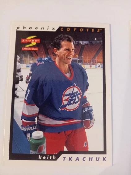 KEITH TKACHUK PINNACLE SCORE 96/97