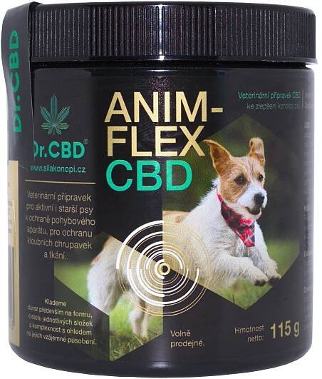 DR.CBD Anim-flex CBD 115g