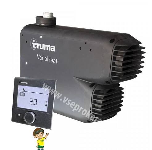 Plynové topení Truma VarioHeat - Vseprokaravan.cz