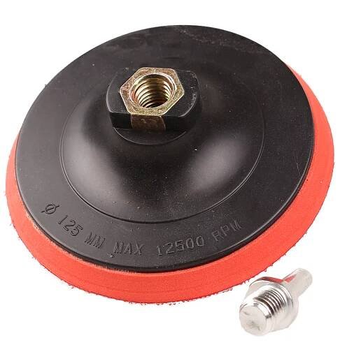 Leštící kotouč se suchým zipem 125 mm