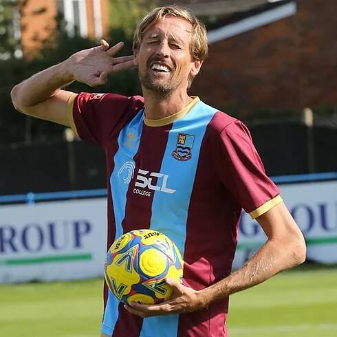 Peter Crouch ruthlessly punished and forced to be mascot for non-league football team