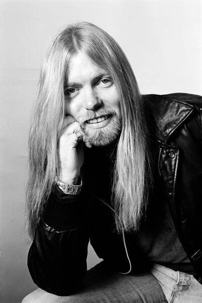 Gregg Allman in Philadelphia, PA. December, 1981