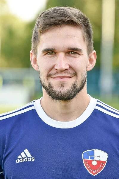 Fotbalový klub TJ Ludgeřovice, 10. září 2020 v Ostravě. Jan Němec, stoper