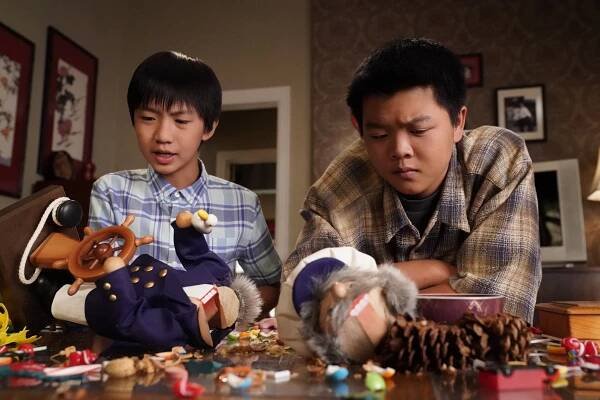 Huangovi v Americe - Jessica Town - Z filmu - Ian Chen, Hudson Yang