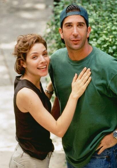 Přátelé - Z filmu - Mili Avital, David Schwimmer
