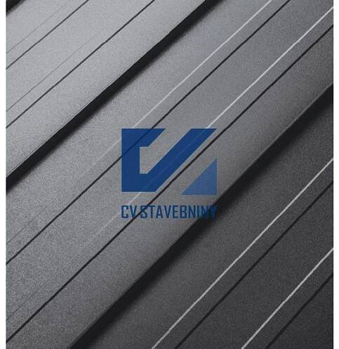 CV STAVEBNINY, eshop - Střecha - Plechová krytina - Satjam - Falcovaná krytina Click - Rapid DeLuxe SRD 510 prolis L1 PMH