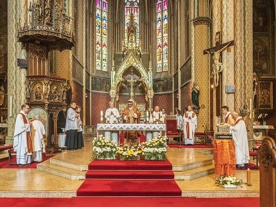 Poutní mše sv. s opatem Danielem – Farnost u baziliky sv. Ludmily, Praha-Vinohrady