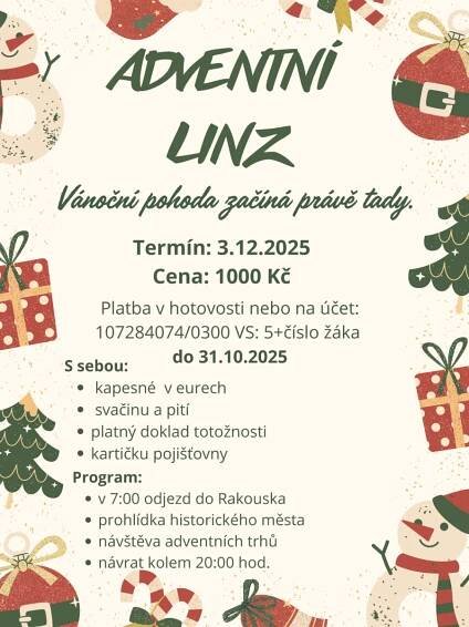 Zájezdy na Technické 25-26 | Technická Vysoké Mýto