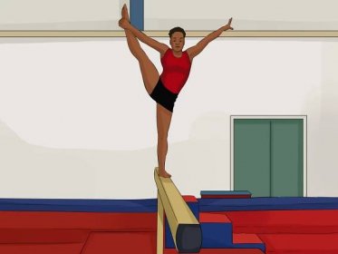 How to Walk on a Gymnastics Balance Beam (with Pictures) - wikiHow