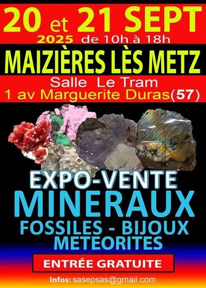 Burzy a výstavy minerálů v druhé polovině roku 2025
