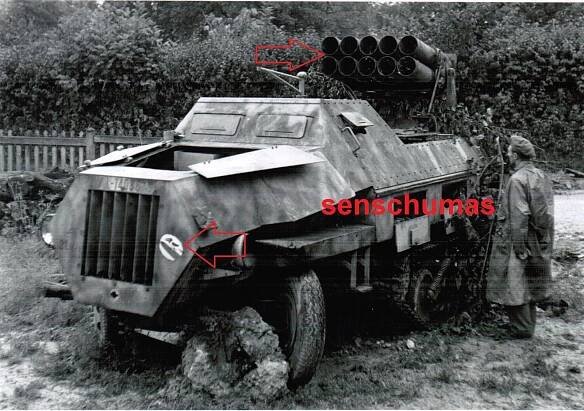 15 cm Panzerwerfer 42 auf Maultier (Sd.Kfz.4/1) : Německo (DEU)