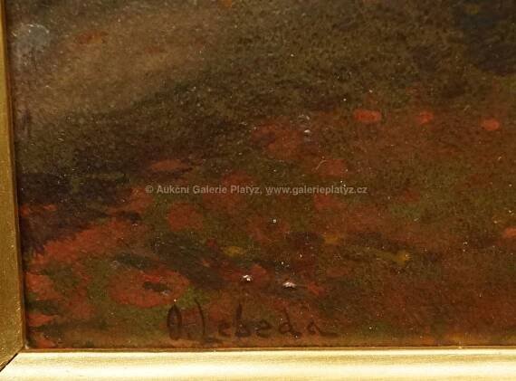 Otakar Lebeda / Podzim v Chuchli - detail aukce « Aukce « Aukční Galerie Platýz