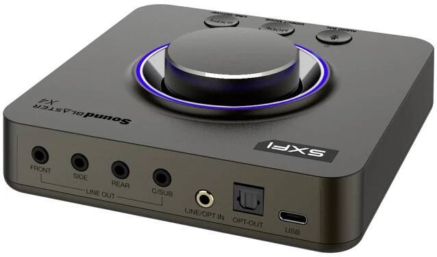 Creative Sound Blaster X4 HD 7.1 externí zvuková karta