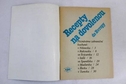 Recepty na dovolenou do Evropy  (o7) - Knihy a časopisy