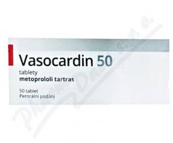Vasocardin 50mg—50 tablet - Kapka Zdraví