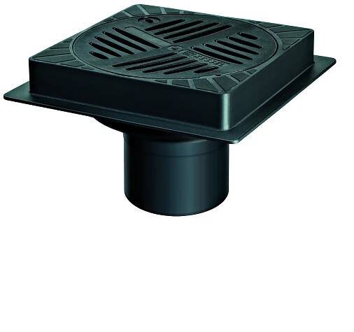 Ecoguss parking deck drain, square
