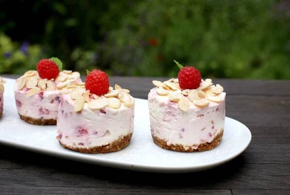 Malinový cheesecake 