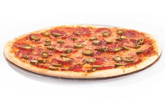 Salámová "HNED" pizza 33cm