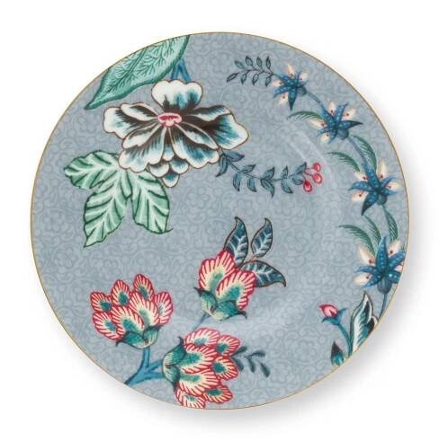 Pip Studio Flower Festival talířek Ø12cm, modrý