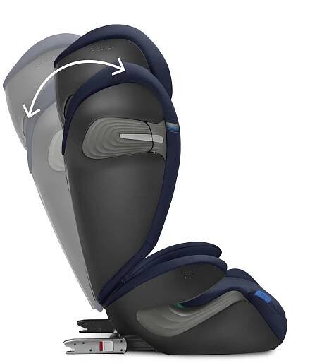 Cybex Solution S2 i-Fix I-Size Autosedačka 15-50 kg ISOFIX Ocean Blu Způsob montáže ISOFIX bezpečnostní pás