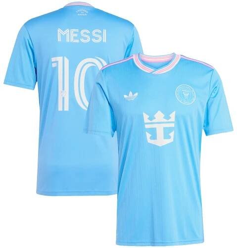 Lionel Messi Inter Miami CF adidas Originals 2025 Third Replica Player Jersey - Blue