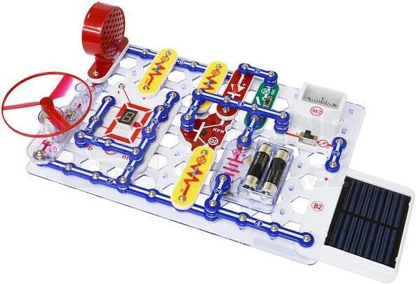 Stavebnice Boffin 750 elektronická 750 projektů na baterie 80ks v krabici 52x40x8cm - Hračky SkřítekVÍTEK