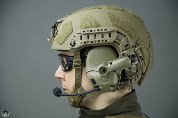 Ops-Core Fast SF Helmet + AMP Headset Package