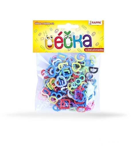 Sada céček, písmenek a tvarů - Rappa | Domácí potřeby, vychytávky a dárky z e-shopu Zaparkorun.cz