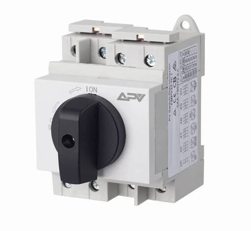 FVE Hlavní odpojovač Adelid APV 4P, otočný 32A 1200V DC
