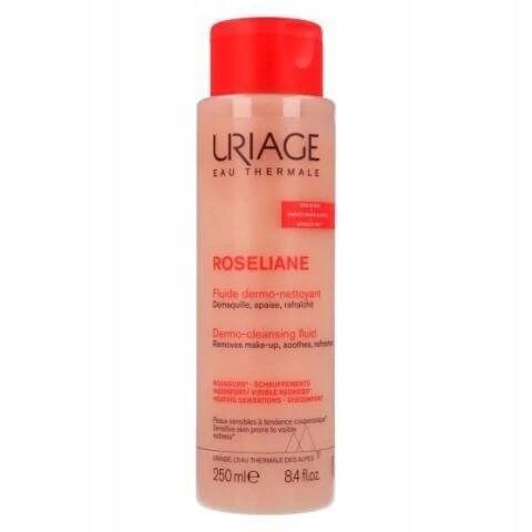 Uriage Čisticí fluid Roséliane Dermo-Cleansing pro zklidnění pleti 250 ml