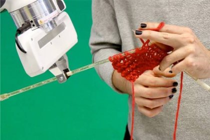 Useful Uselessness? Teaching Robots to Knit with Humans