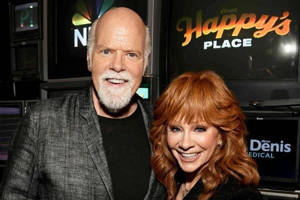Rex Linn and Reba McEntire