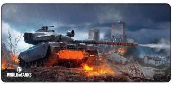 Podložka pod myš  World of Tanks - Centurion Action X Fired Up | Tipy na originální dárky