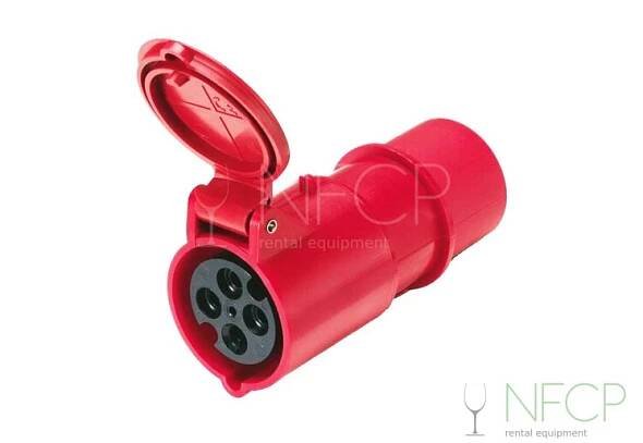 El. redukce 380V - 16/32A