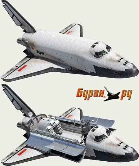 Советский многоразовый орбитальный корабль "Буран" (11Ф35)