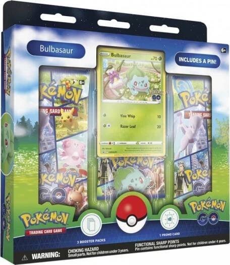 Pokémon TCG GO Pin Box Bulbasaur