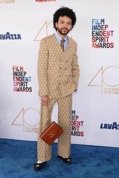 Justice Smith at an event for 40th Film Independent Spirit Awards (2025)