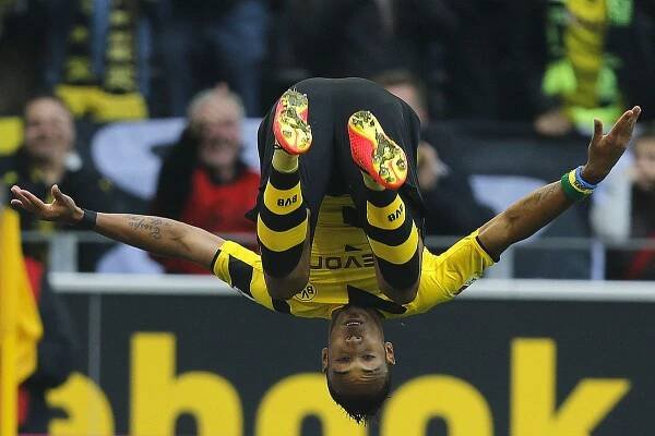 Bundesliga, Pierre-Emerick Aubameyang, salto