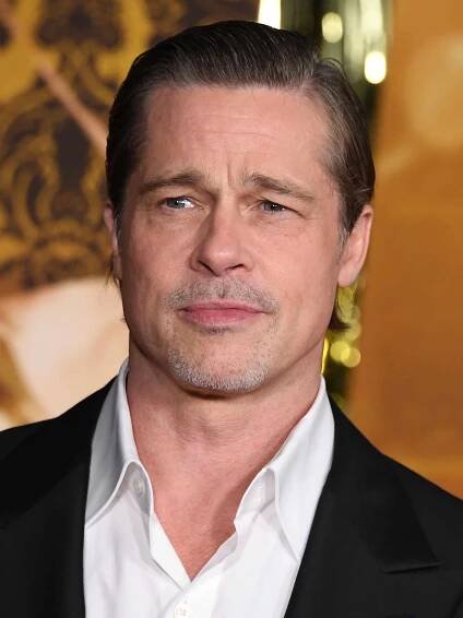 Brad Pitt arrives at the "Babylon" Global Premiere Screening at Academy Museum of Motion Pictures on December 15, 2022 in Los Angeles, California