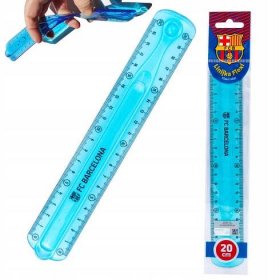 Školní elastické pravítko 20cm FC Barcelona ASTRA