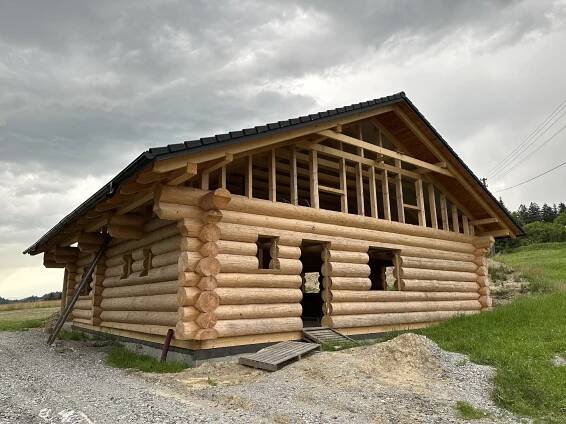 Mosty u Jablunkova - Staviam zruby