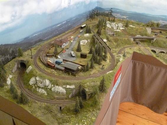 Muzeum modelové železnice na zámku v Trmicích