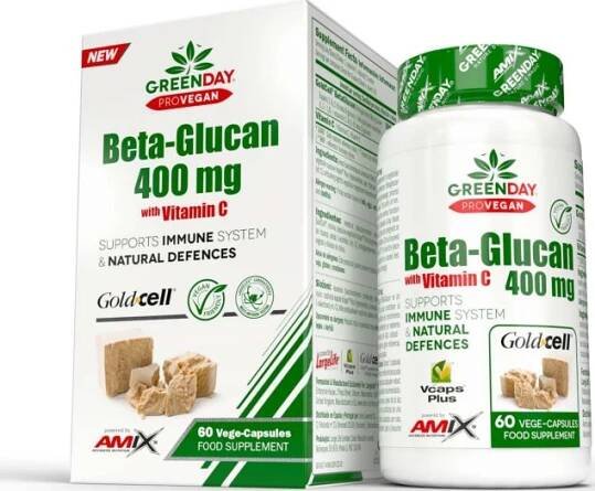 Amix GreenDay ProVegan Beta-Glucan 400 mg 60 cps. od 243 Kč