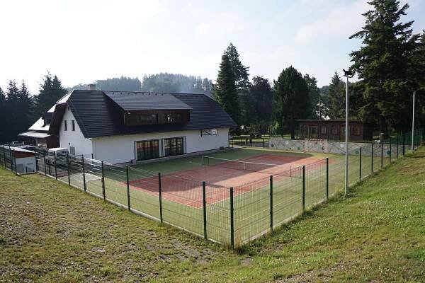 Sportovní zázemí pro skupiny nebo sportovní kluby